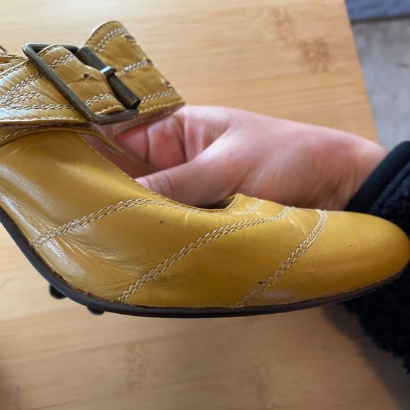 Re-Mix It Girl Shoes Mustard 6 - Picture 10 of 11